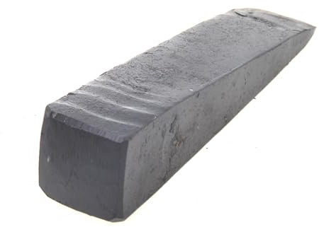 Aqbau® Spaltkeil 4 kg für holz, Spaltkeile, Forstkeil, Fällkeil, Geschmiedeter Spaltkeil aus Vollstahl, Treibkeil, Scheitkeil, Nachsetzkeil, Spalten von Holz