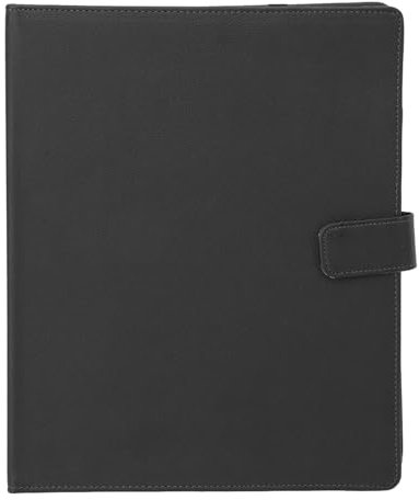 Sunicon Notenmappe A4, 3-Ring-Klavierordner, universell für Band, Orchester, Chor, mit Seitenzahlen (Black)