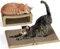 Pawtasy Rascador para Gatos en Forma de L para Gatos, Estable, Ajustable, Tabla rascadora de cartón con Hierba gatera, cartón Ondulado, Muebles rascadores para Gatos, tamaño