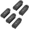 Asyduey 5pcs 9V Battery Case Holder Cover Box Replacement for Active Guitar Bass Pickup