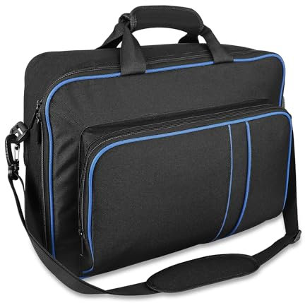 Kabalo Portable Carry Case Travel Storage Bag for PlayStation 5 PS5 Console Games Black