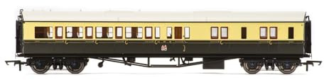 Hornby R40466 GWR Collet Coaches Corridor Brake Third RH 5041 Coach, 00 Gauge