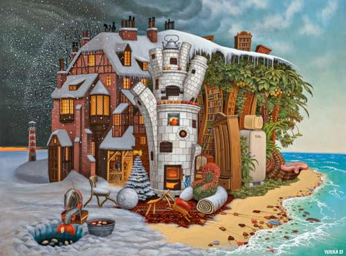Castorland Puzzle Weihnachten - Art Collection Christmas Eve Madeira 2000 Teile