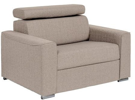 Vente-unique - Schlafsessel 1 Vizir - Polyester - beige