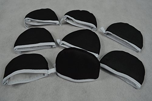 4 Paar (8 Stück) Thermogrifflinge für Topfgriffe/Kochtopfgriffe, Topflappen,Grifflappen
