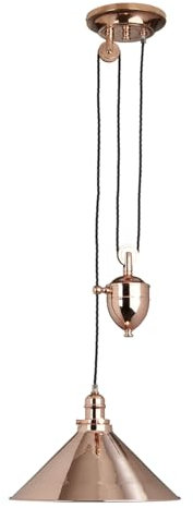 Elstead Lighting Pendant, Polished Copper