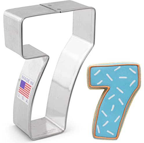 Ann Clark Cookie Cutters Number Seven / #7, 8.26 cm