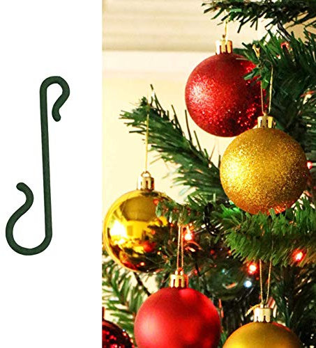 Weihnachtsbaum Haken, Yuccer 150PCS S Haken Klein Kunststoff Schnellaufhänger Christbaumschmuck
