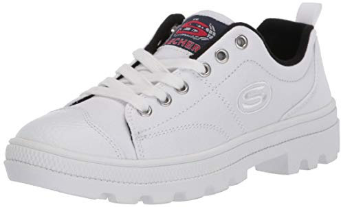 Skechers Women's Roadies-True Roots Sneaker, White, 6 UK