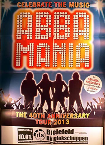 Abba Mania - Bielefeld 2013 - Veranstaltungs-Poster A1-36