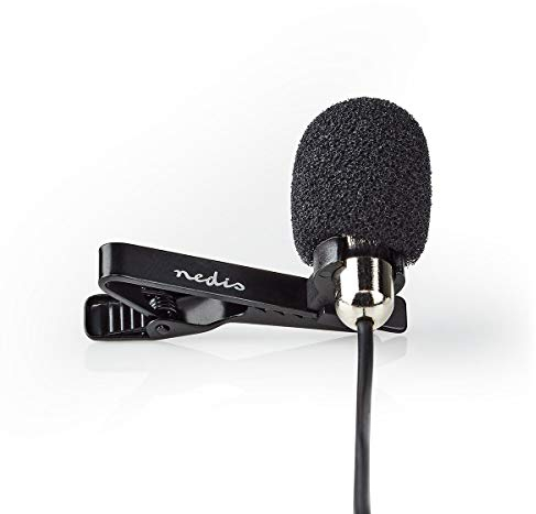 NEDIS Mikrofon - Benutzt für: Desktop/Notebook/Smartphone/Tablet - Kabelgebunden - 1x 3.5 mm