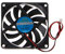 Mayoaoa 8010 Ventilateur de boîtier d'ordinateur ultra silencieux 24 V 2 broches 80 x 80 x 10 mm