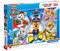 Clementoni 27262 Supercolor Paw Patrol – Puzzle 104 Teile ab 6 Jahren, buntes Kinderpuzzle mit besonderer Leuchtkraft & Farbintensität, Geschicklichkeitsspiel für Kinder