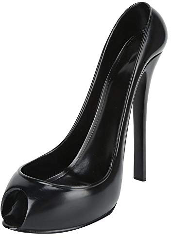 MAGT Casier Bouteilles, Distinctive Forme de Chaussure Bouteille à Talons Hauts Porte-vin Creative Porte-Bouteille de vin Présentoir à Vin pour la Décoration de la Maison