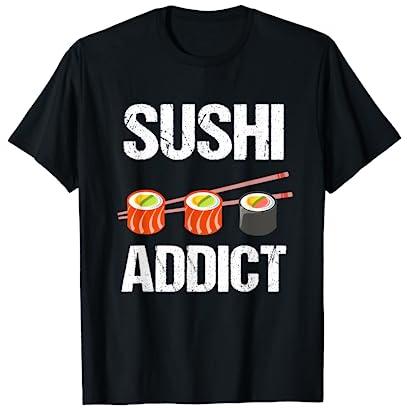 Sushi japonais cadeau Sashimi Anime Sushi T-Shirt