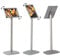 Support d'information DIN A3 (420 x 297 mm) Panneau Affichage en aluminium argenté - Support d'information pour format portrait ou paysage