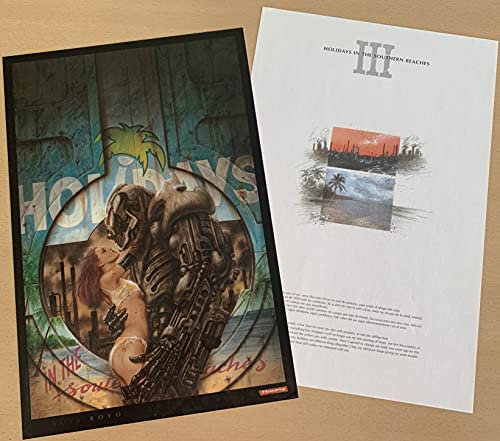 Luis Royo – Southern Beaches – 26 x 39 cm – Schild / Poster