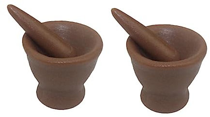 OATIPHO Molinillos De Ajo para Casa De Muñecas Decoración De Mini Ajo Accesorios De Micropaisaje Resina