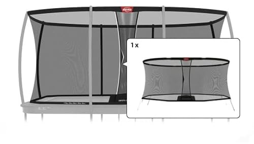 BERG Trampolin Sicherheitsnetz - Ultim - Sicherheitsnetz Deluxe - 500 x 500 cm - Los Netz