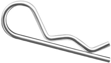 100 Pcs Stainless Steel Cotter Pins, R Clips Split Pins for Automotive, Machinery, Construction,2*40 mm