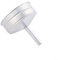 Filtro de embudo de aluminio Moka, adecuado para café espresso, 1, 2, 3, 6, 9, 12 tazas, fabricado en aluminio