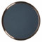 Set 4 Piatto frutta in gres, bordo effetto metallizzato, grigio scuro, Bilbao