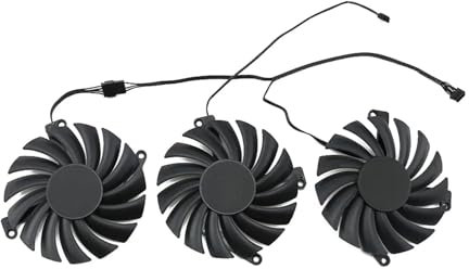 WOMELF CF-12910S DC 12V 0.35A RTX3080 3070TI ventilateur Gpu Compatible for Inno3D RTX 3080 3070 Ti X3 OC ventilateur de carte graphique (Color : 3Pcs)