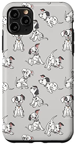 Hülle für iPhone 11 Pro Max Disney Classic 101 Dalmatiner Welpen Soft Grey