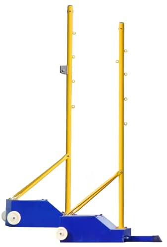 Volleyballnetz, Robustes Badminton-/Gas-Volleyball-Kombiset für Hinterhöfe mit Nylonnetzen, einfache und schnelle Installation