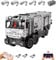 Lukie Technik Wohnmobil Offroad LKW Groß Modellbausatz, Klemmbausteine Technik Wohnwagen LKW aus 6068+ Teile, Kompatibel mit Technic Camper LKW (Mit Motor)