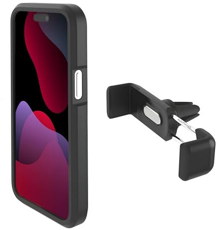 Handy Autohalterung, Auto Vent Halterung Universal 360° KFZ Lüftung Halter für iPhone 16 15 14 Pro Max Plus, SE, 13 12 Pro Max Mini, 11 Pro, Xs, X, XR, 8, 7, Samsung S10, Huawei, Smartphone