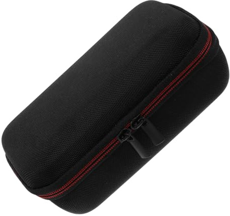 YARNOW Mikrofonsystemkoffer Aus Eva Und Stoßfest Zur Aufbewahrung Von Lautsprechern Und Mikrofonen Mit Fächern Und Netztaschen Für Reisen Und Transport Von Audiogeräten