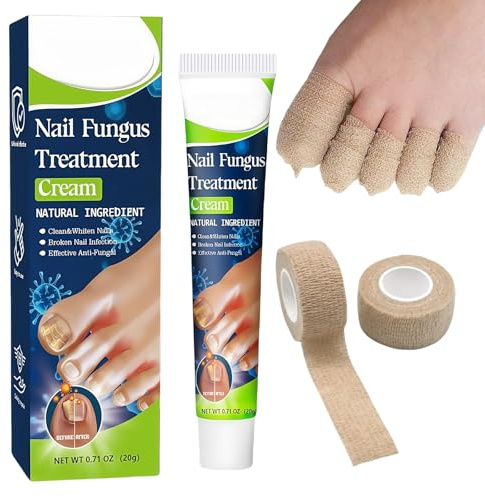 Anti Fungal Nail Treatment Cream – Powerful Antifungal Repair for Thick, Broken, Discolored Nails – Fast-Acting Fungus Eliminator & Nail Renewal Solution