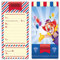 Einladungskarten Kindergeburtstag Jungen Mädchen 8 Stück Karten - Zirkus Clown Ticket