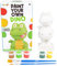 abeec Paint Age 3+ Your Own Dinosaur Kit | Arts & Crafts for Kids | Ceramic Painting Set with 6 Paints & Brushes | Dinosaur Gift for Boys & Girls | Creative Activity for Kids Age 4+