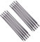 Azarxis Arceaux de Tente 2 Pièces Poteaux de Tente Mât Barre Tige de Support Pliantes pour Camping Randonnée (Argent, 3,7 m)