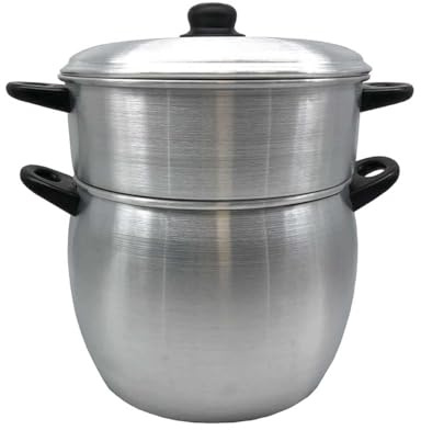 Meknes Aluminium Induction Couscous Pot Diameter 30 cm 16 L