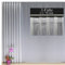 EASYHomefashion Hochwertige Fertiggardine Voile Store Deko Schal mit Faltenband Bleiband 3-Falten-KRÄUSELBAND 1:2 / 50 mm (größe wählbar), 245 x 200 cm (Höhe x Breite), Weiß