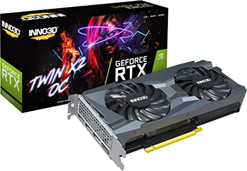 Inno3D GeForce RTX 3060 Ti Twin X2 LHR, 8192 MB GDDR6, N306T2-08D6-119032DH