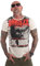 Yakuza Herren Die Young T-Shirt, Whitecap Gray, 3XL