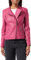 Only Onlava Faux Leather Biker OTW Noos Veste, Cerise, 38 Femme