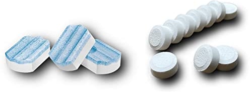 3 descaling tablets + 10 cleaning tablets suitable for Krups EA81M8, cleaner and descaler tablets (3a36 + 10 x 2.2)