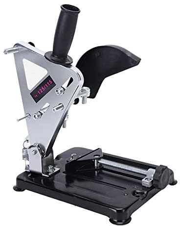 Tissting Winkelschleifer Halterung ø 100/115/125mm Trennständer Fräser Stützhalterung Desktop Zugstange Winkelschleifmaschine Ständer für 100/115/125 Einhand Winkelschleifer