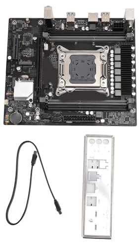 Placa Base para Juegos X79-PLUS, Memoria LGA 2011 DDR3, PCIe 3.0X16, SATA2.0, Puerto NVME M.2, Interfaz USB2.0, Tarjeta Gráfica para Minería