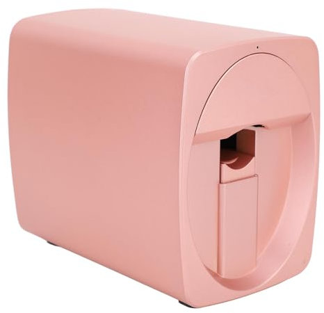 Stamper Nail Printer, 2400dpi High Definition Camera Positioning Nail Printer Portable with Ink Cartridge for Home