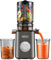Juicer Slow con apertura da 150 mm, per frutta e verdura, colore: bianco