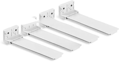 YHNNH Einbaukühlschrank-Gleitschienenzubehör Versteckte Einbaukühlschrank-Installationsverbinder Kombinationszubehör(1SET)