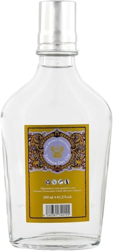The Secret Treasures London Dry Gin 41,2% Vol. | 0,2 L Miniatur | Klassischer Small Batch mit Wacholder, Zitrus & Kräutern | Premium Mini-Gin