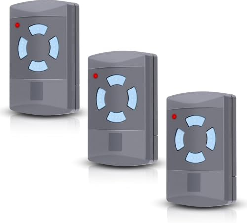 868,3 MHz Garagentoröffner Fernbedienung für Hörmann Handsender HSM4-868, 3 Stück, 4 Kanäle komlatible mit Hörmann HSM4-868, HSE2-868, HS4-868 für SupraMatic, ProMatic, RotaMatic, LineaMatic