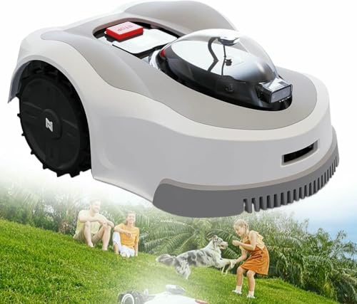 Robot tosaerba senza filo perimetrale, efficiente tagliaerba automatico con mappatura automatica e ricarica per aree fino a 1/4 di acro